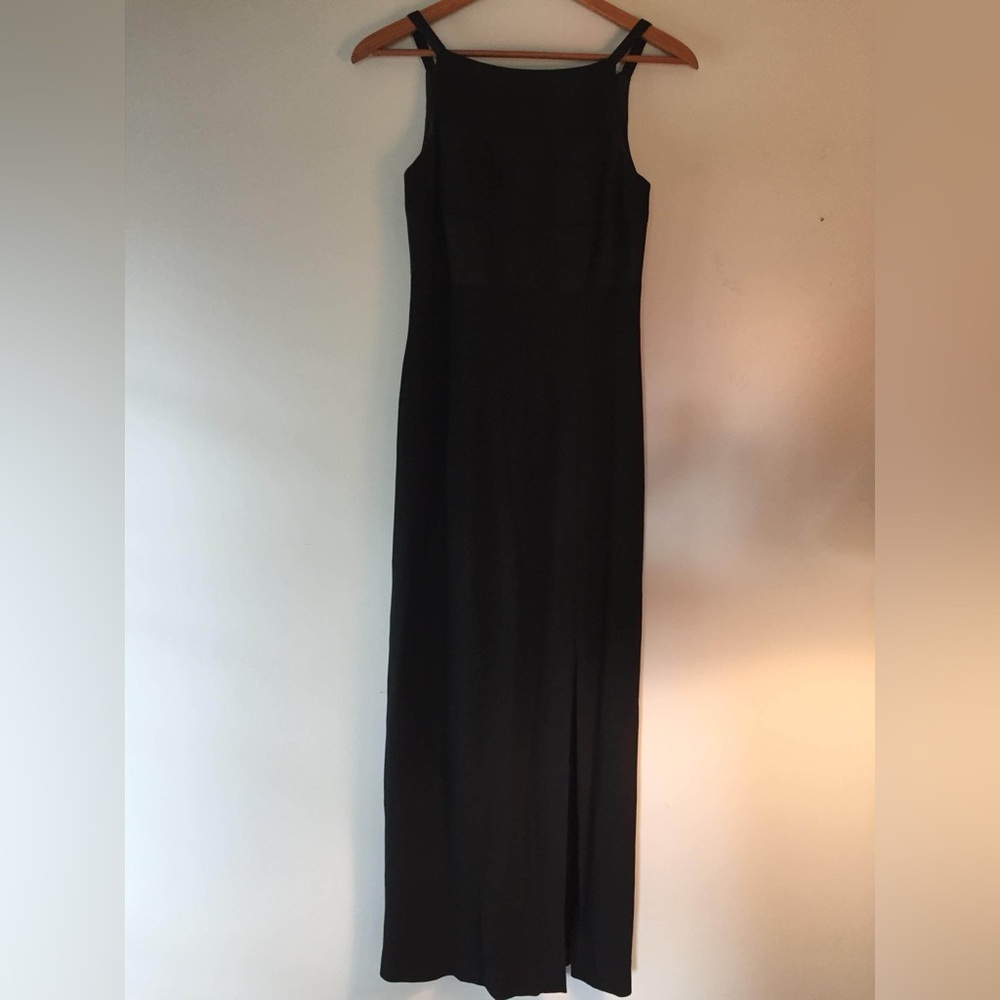 Dave & Johnny Classic Black Gown 90’s Y2K